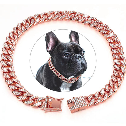 Dog Chain Diamond Cuban